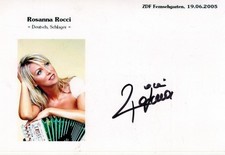 ROSANNA ROCCI - Original handsigniertes Autogramm auf Foto 10x15cm (1597)