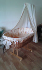 Stubenwagen, Christiane Wegner, mit Matratze und Himmel 