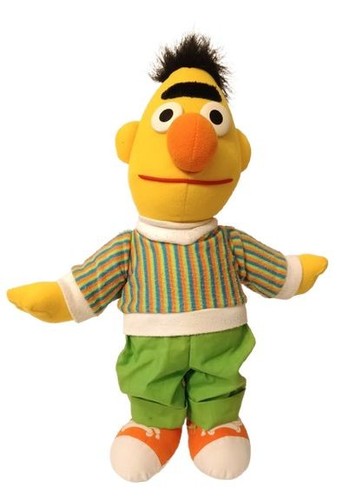 Bert sesamstraße plüschtier - bert,