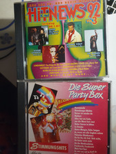 Hit News von K-Tel aus 92 / Vol. 3 & Die Super Party Box - Stimmungshits (S21)
