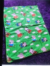 Peppa Wutz Pig Decke 150x200 cm Tagesdecke Kuscheldecke Picknick Decke