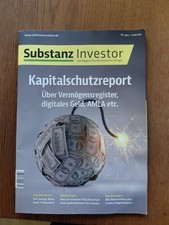 Substanz Investor "  Ausgabe