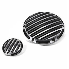 Kupplungsdeckel + Zündungsdeckel Stripe für Harley Sportster 04-20 gebraucht