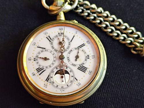 Große taschenuhr handaufzug - taschenuhr,