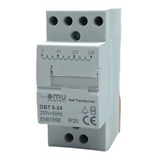 Modularer Klingeltrafo 8V 12V 24V bell transformer für DIN Hutschiene Trafo 