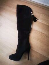 Overknees schwarz Gr. 36