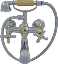 Retro Zweigriff Wannenarmatur