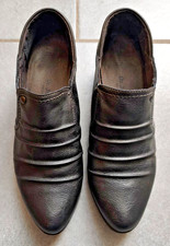 Damen Leder Halbschuhe Gr. 38