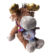 NICI Schlenker Elch Thure 49311 - NICI Kuscheltier Winter Elch 22cm