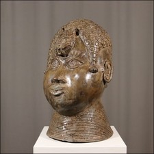 89548) Bronze Kopf Nigeria