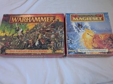 3x Warhammer Fantasy Strategiespiel Regelwerk Starter Magieset Unvollständig