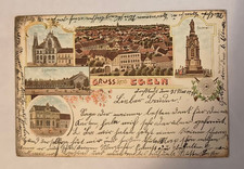 Egeln "Ortsansicht" Ansichtskarte