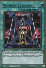 YuGiOh Magieartige Dimension MGED-DE040 Premium Gold Rare Neu 1st