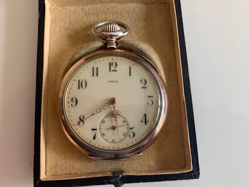 Omega taschenuhr 800 silber - taschenuhr,,