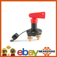 Auto Batterie Hauptschalter Wohnmobil Boot 300A 12V-24V 2-Pol Not-Aus-Schalter