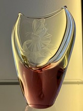 Dekorative glas vase - glas,