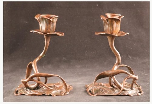 Paar bronzene
