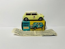 Corgi Toys 227 Mini Cooper Competition, originalverpackt, Vintage, selten, 60er Jahre