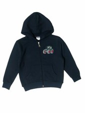 Zintgraf Jungen Kapuzenjacke Stickerei Traktor grün Felgen rot