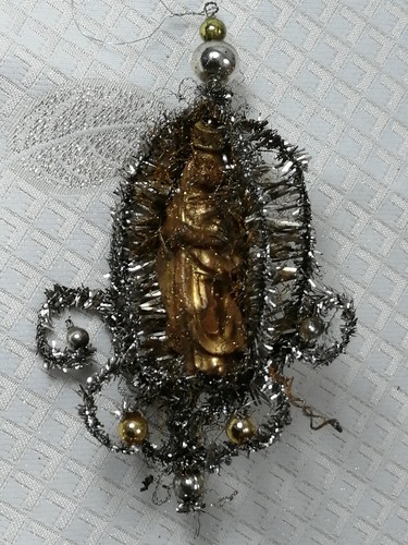 Tinsel ornament - tinsel,