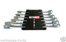 METRINCH Ringmaulschlüssel-Satz 7-tlg. Metrisch Zoll Werkzeug 