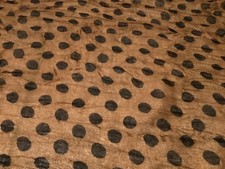 Tuch Schal 90 x 175 cm Punkte braun schwarz