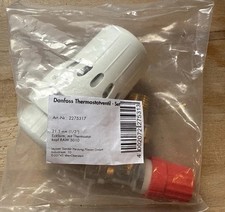 Danfoss Thermostatventil -Set 21,3 mm (1/2") Eckform, +Thermostat-kopf RAW 5010