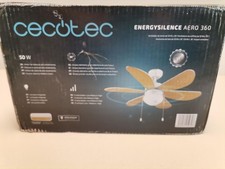 Cecotec Deckenventilator mit Fernbedienung und Timer EnergySilence Aero 5250 Bla