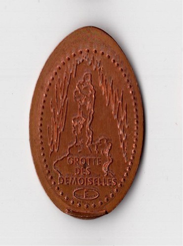 Elongated coin frankreich - elongated,