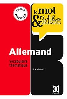 Mot lidée allemand - lidée,