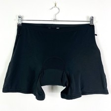 Vaude Fahrradhose Kurz Shorts Damen Bikeshorts Gr.XL Schwarz Innerpants