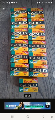 Kodak gold zoom filme - gold,