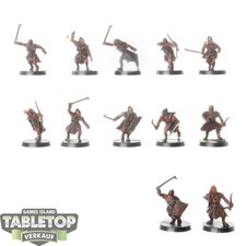 HdR Figuren - Böse - 12x Mordor Orcs - teilweise bemalt