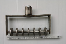 Harke Andruck-Rollenharke Edelstahl-Rostfrei Stabile Ausführung Ohne Stiel