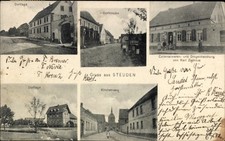 Ak Steuden Teutschenthal im