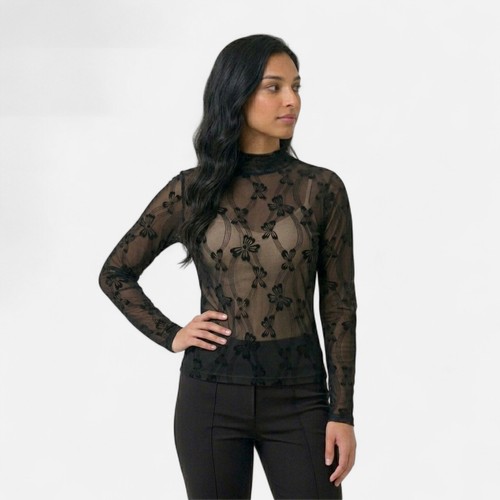 Damen bluse spitzenoberteil - damen,