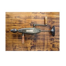 Alte Handbohrmaschine Venusberg Brustbohrer DDR Werkzeug Vintage Made in Germany