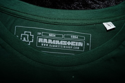 Rammstein tour shirt - rammstein,