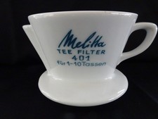 Melitta Tee Filter 401 blaue Schrift für 1 -10 Tassen