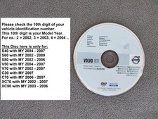 DVD Navigation Volvo RTI MY02-07 Deutschland France Italia Alpen BE NL 2011/2012