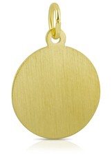 Gravurplatte Gelbgold 333 Gold