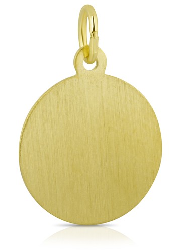 Gravurplatte gelbgold 333 gold - gravurplatte,