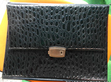 Briefmappe Vintage schwarz