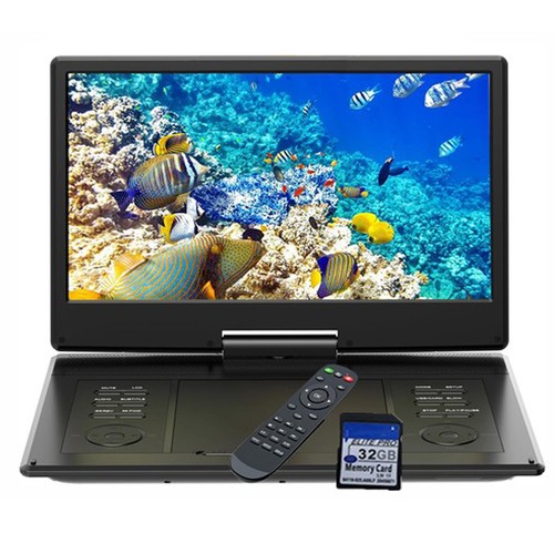 Tragbarer dvd player mit - 15,7",