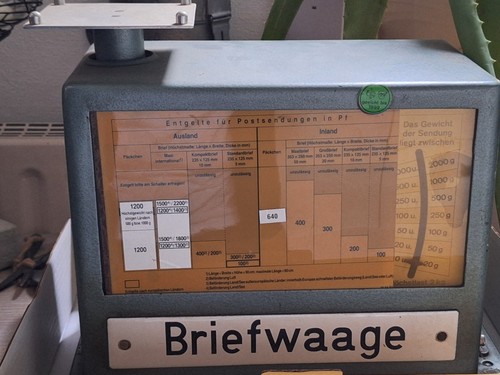 Postwaage bizerba briefwaage - postwaage,,