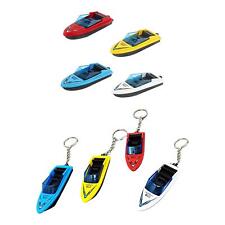 4Pcs Mini Motorboot Modell Desktop Boot Ornament für Kinder Kleinkinder