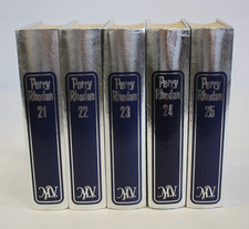 Perry Rhodan, Band 21 - 25, Silberbände, Zustand siehe Fotos