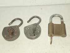 3 x Vorhängeschloss