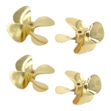 4mm Welle 4 Blatt Metall