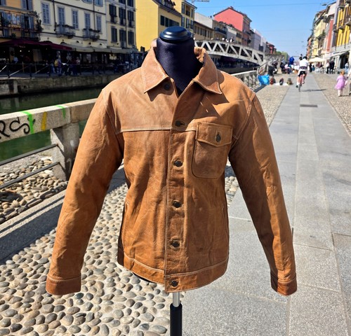 Vintage lederjacke 60er 70er - vintage,
